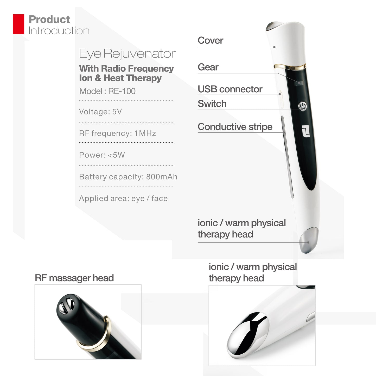 [Radiant Eye Artifact ⭐] Lifetrons RE-100 Anti-Aging RF Eye Device | Deeply Fades Dark Circles and Eye Wrinkles