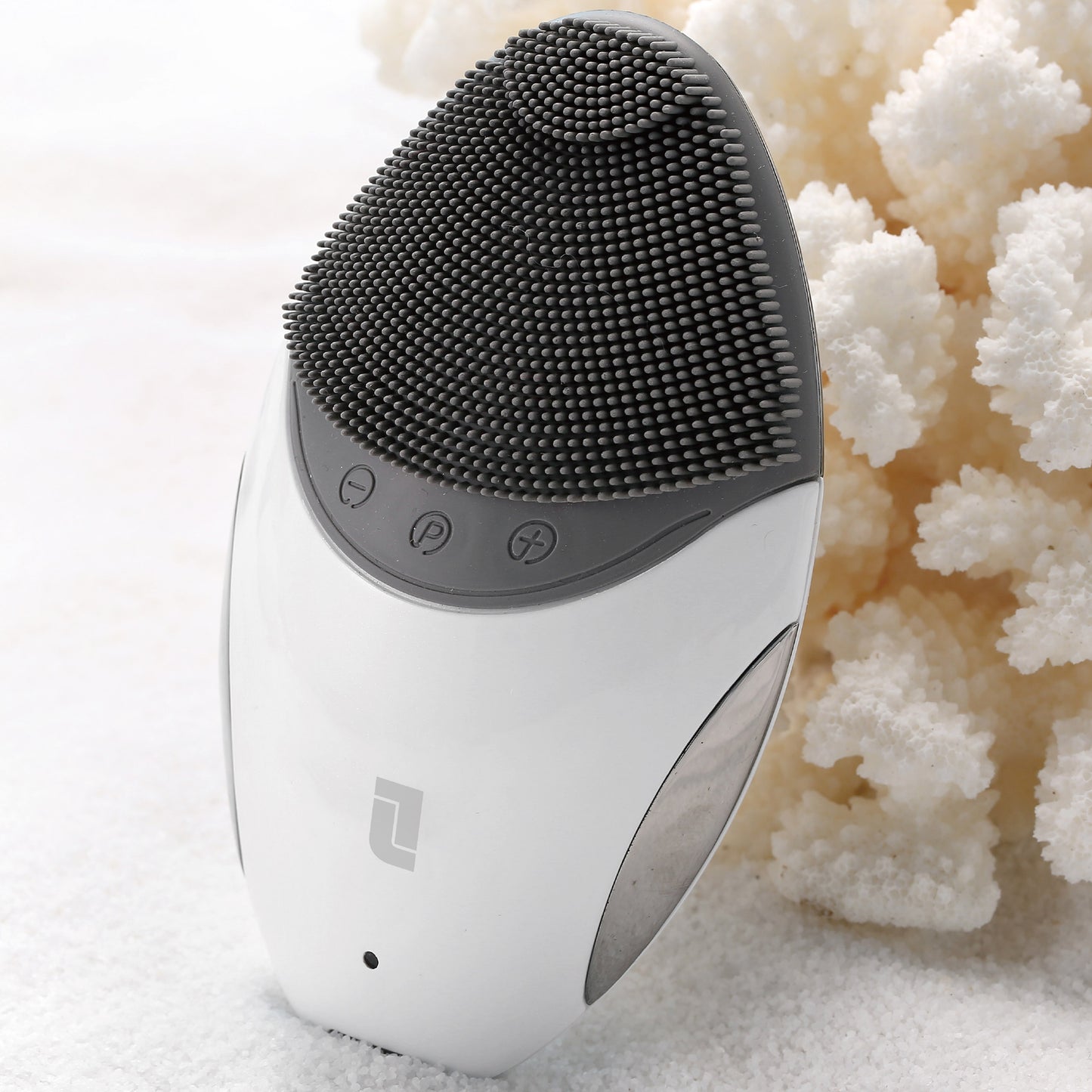 【Hypoallergenic antibacterial silicone for blackhead and blemish removal・Microcurrent lifting & importing】Lifetrons CMD-100 Sonic Deep Cleansing Device