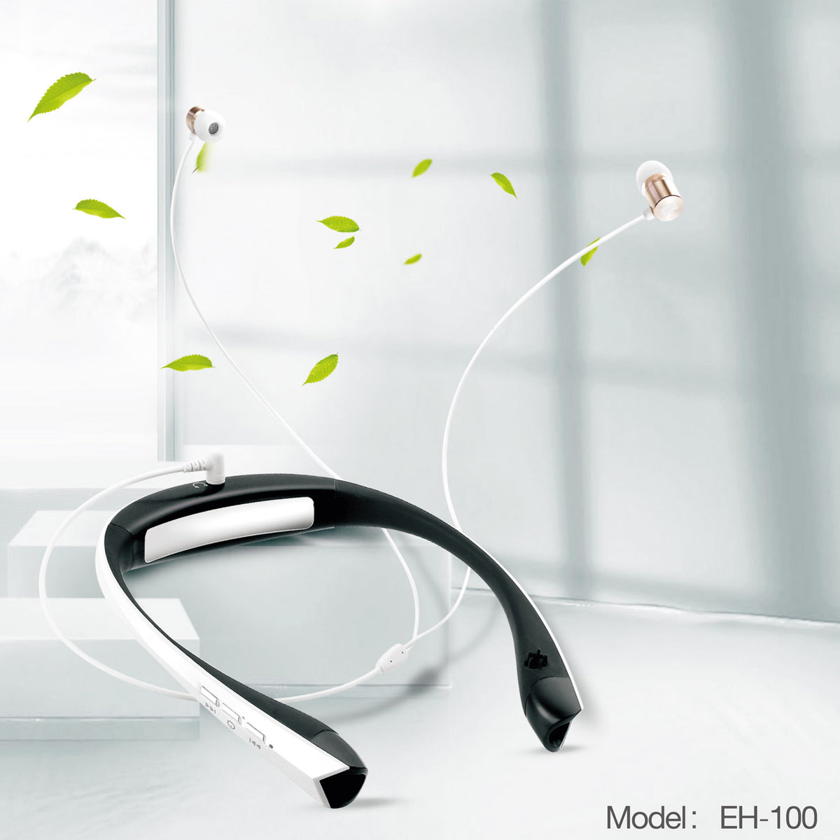 LIFETRONS | Negative Ion Air Purifying Wireless Earbuds First-ever 2-in-1 / Portable Air Purifier / Hay Fever Relief / True Wireless Earbuds EH-100