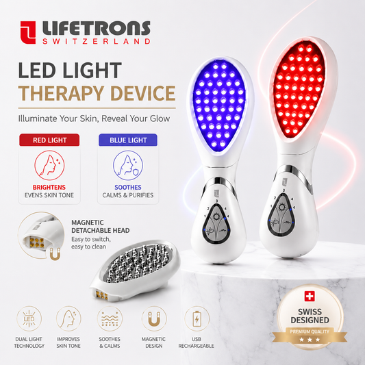 Lifetrons Ultra Photon Light Device | FDA-Cleared 2-Color LED phototherapy (PL-120C)